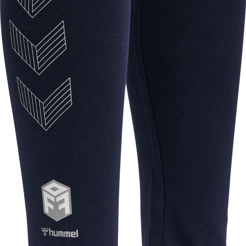 Hummel Move Grid Cotton Strumpfhose Kinder Navy | 611251-573
