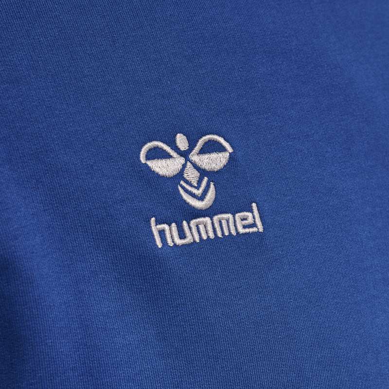 Hummel Move Grid Cotton Sweatshirt Herren Blau | 705759-988
