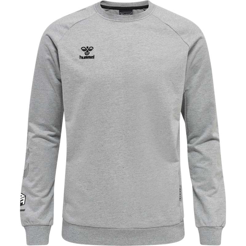 Hummel Move Grid Cotton Sweatshirt Herren Grau | 347000-062