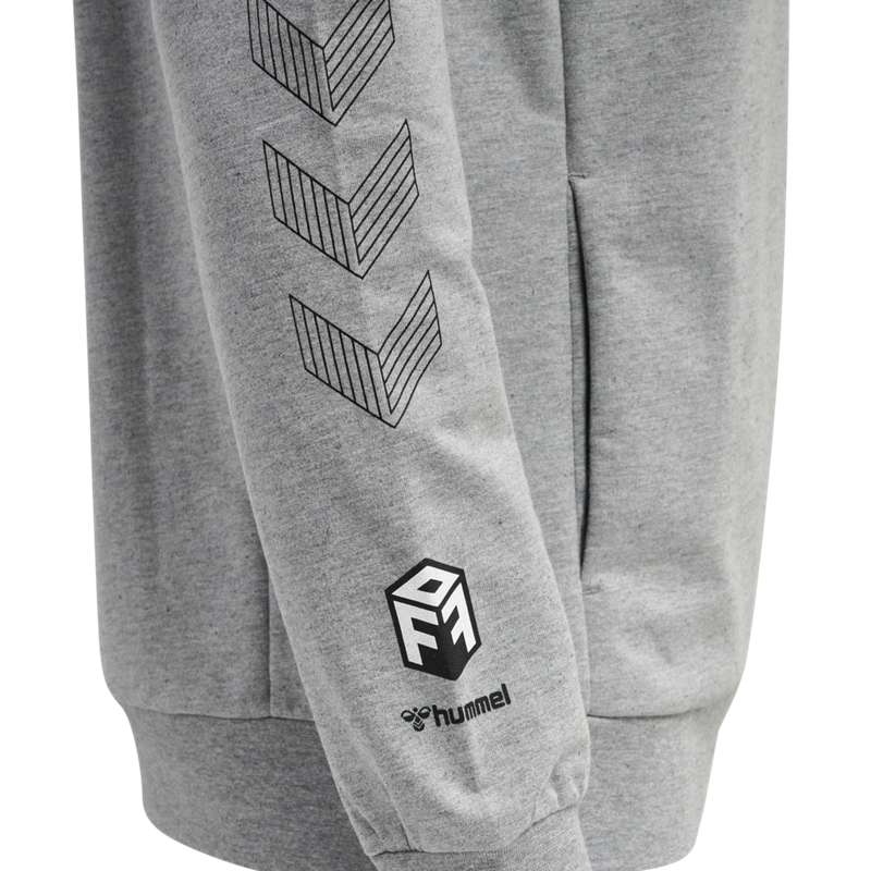 Hummel Move Grid Cotton Sweatshirt Herren Grau | 347000-062