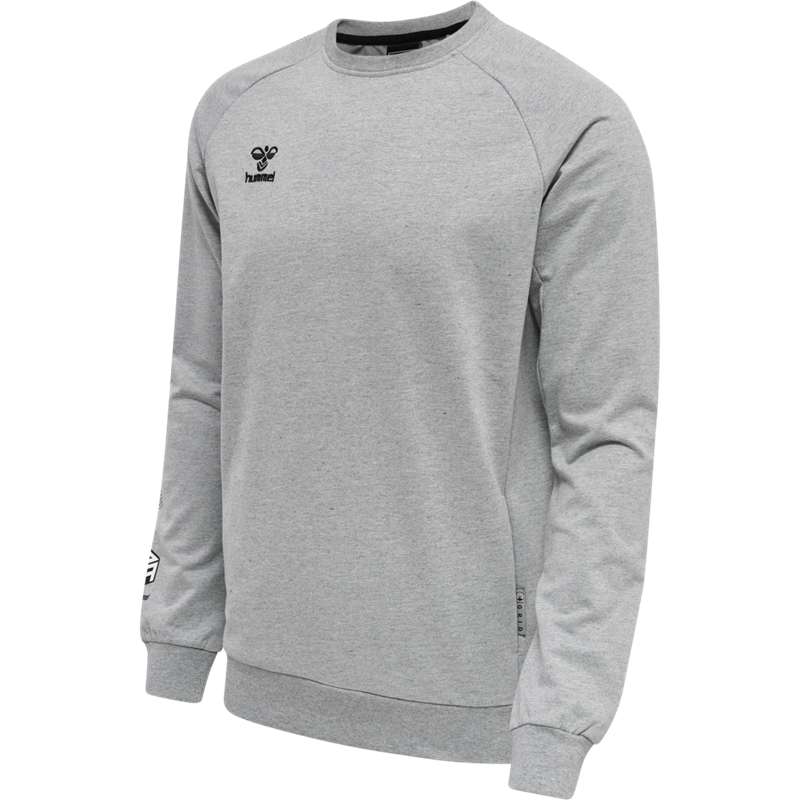 Hummel Move Grid Cotton Sweatshirt Herren Grau | 347000-062