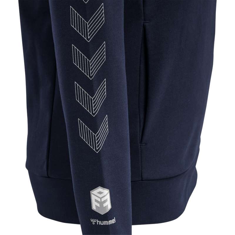 Hummel Move Grid Cotton Sweatshirts Damen Navy | 277665-790