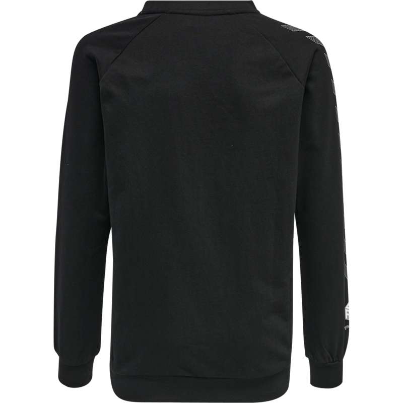 Hummel Move Grid Cotton Sweatshirts Kinder Schwarz | 920033-994