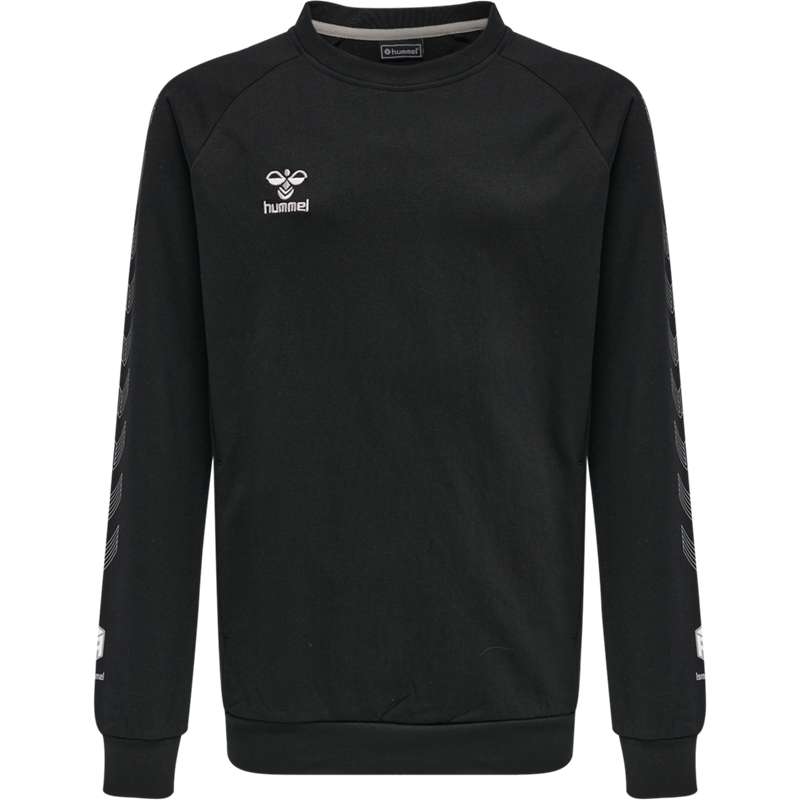 Hummel Move Grid Cotton Sweatshirts Kinder Schwarz | 920033-994