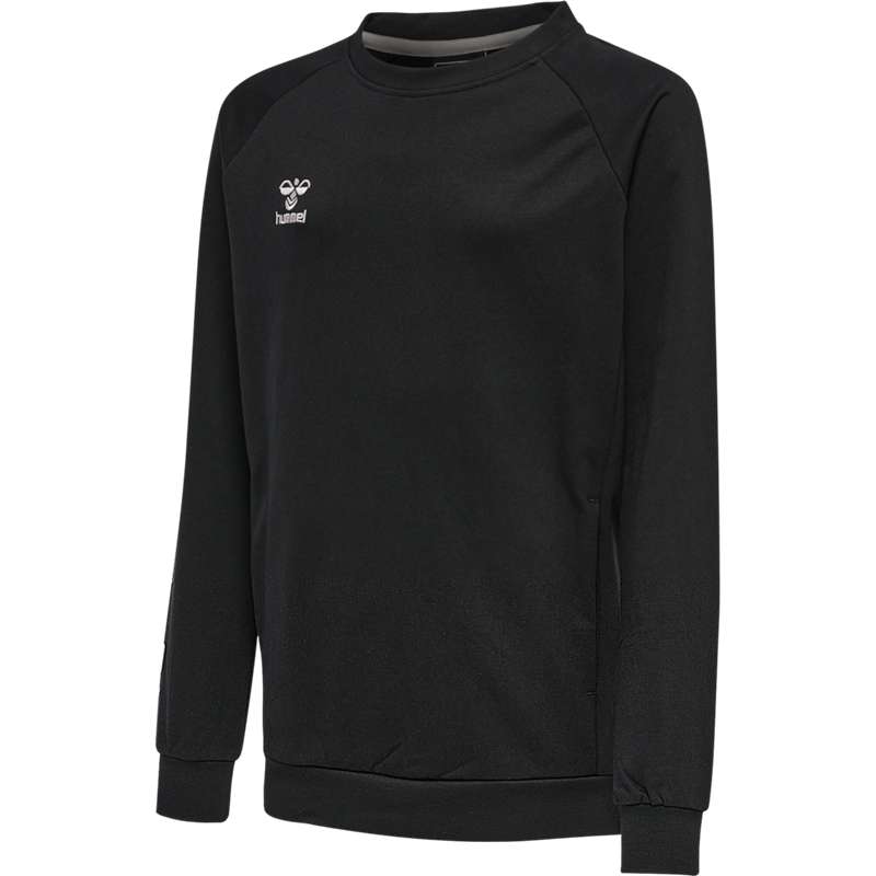 Hummel Move Grid Cotton Sweatshirts Kinder Schwarz | 920033-994