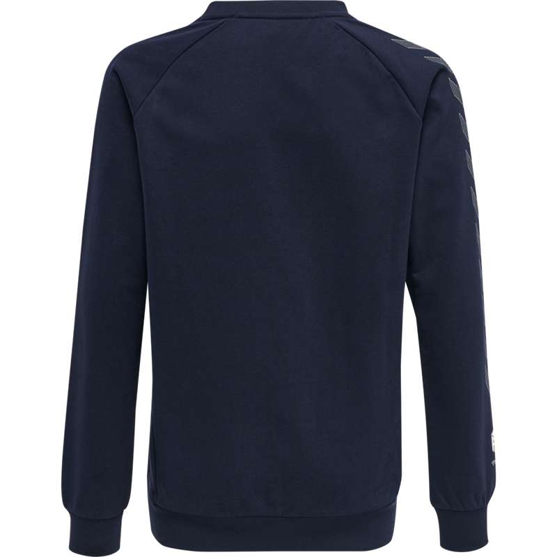 Hummel Move Grid Cotton Sweatshirts Kinder Navy | 151468-606