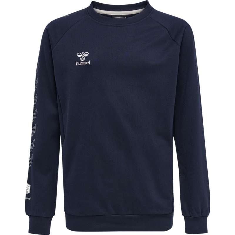 Hummel Move Grid Cotton Sweatshirts Kinder Navy | 151468-606