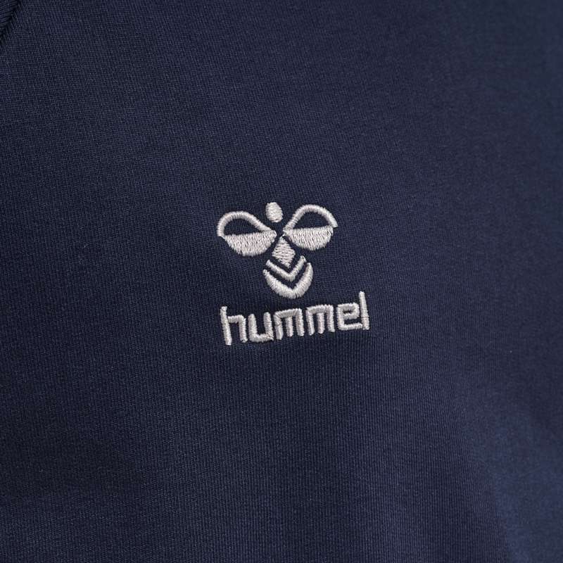 Hummel Move Grid Cotton Sweatshirts Kinder Navy | 151468-606