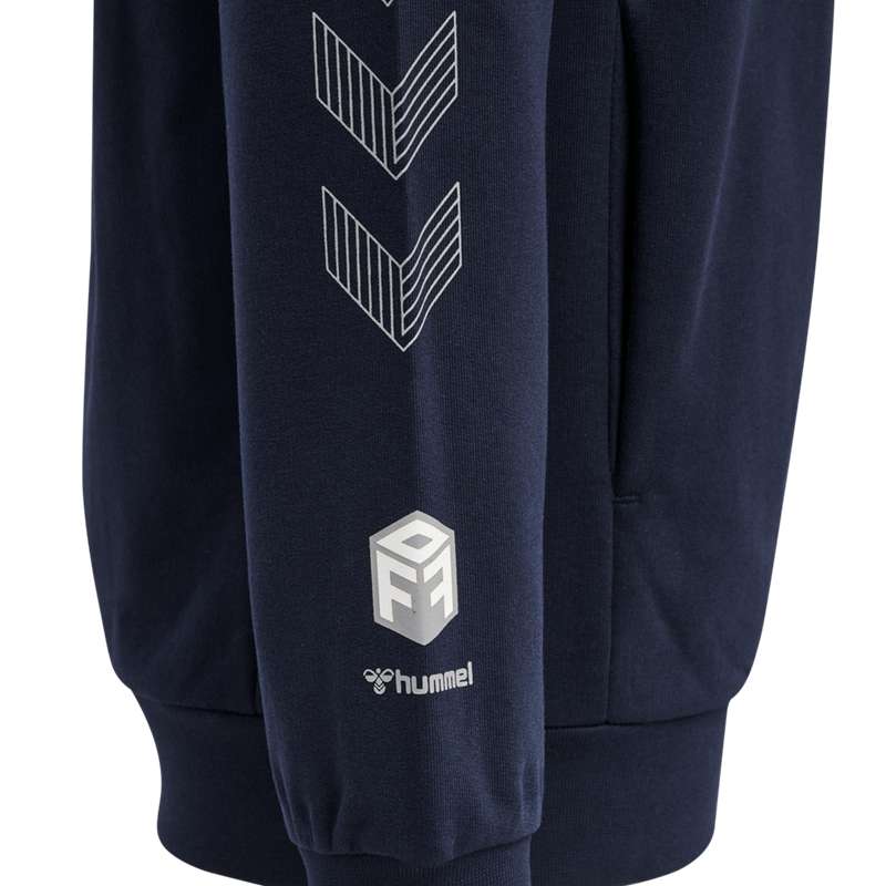 Hummel Move Grid Cotton Sweatshirts Kinder Navy | 151468-606