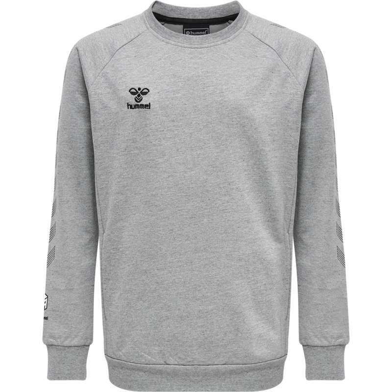 Hummel Move Grid Cotton Sweatshirts Kinder Grau | 912184-901
