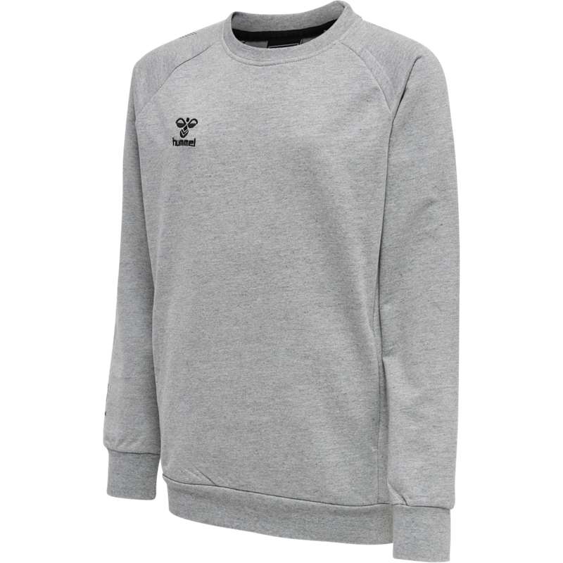 Hummel Move Grid Cotton Sweatshirts Kinder Grau | 912184-901