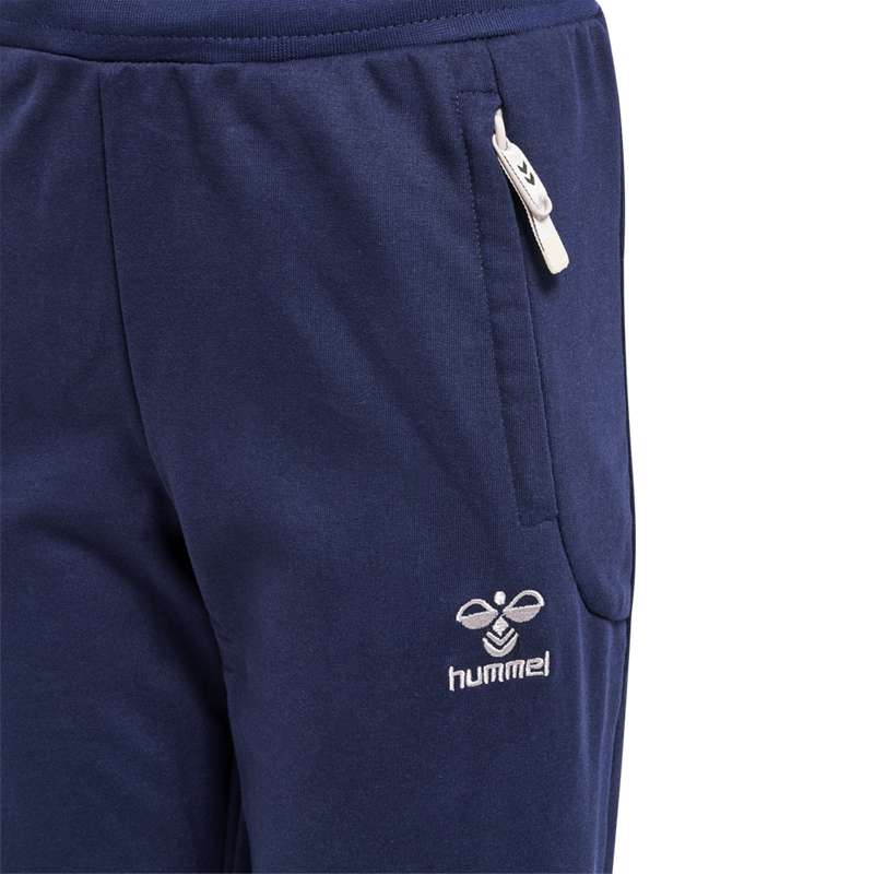 Hummel Move Grid Cotton T-shirts Kinder Navy | 909762-179