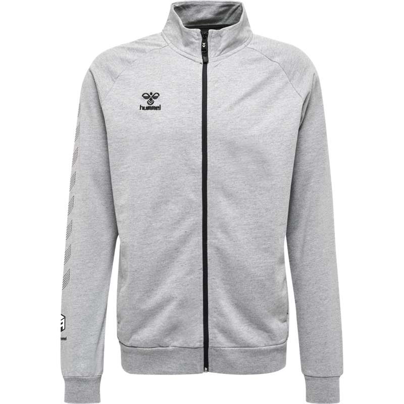 Hummel Move Grid Cotton Zip Jacken Herren Grau | 608844-158