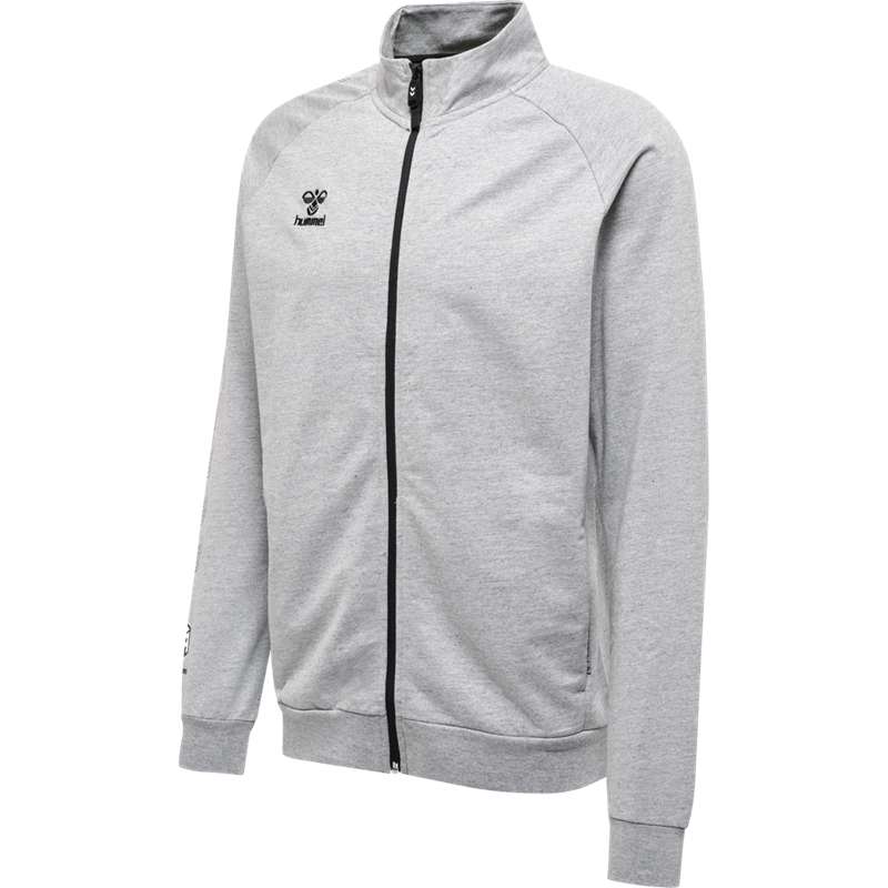 Hummel Move Grid Cotton Zip Jacken Herren Grau | 608844-158