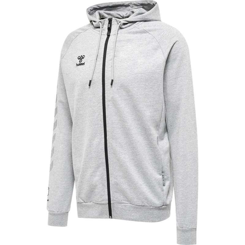 Hummel Move Grid Cotton Zip Sneakers Herren Grau | 740948-497