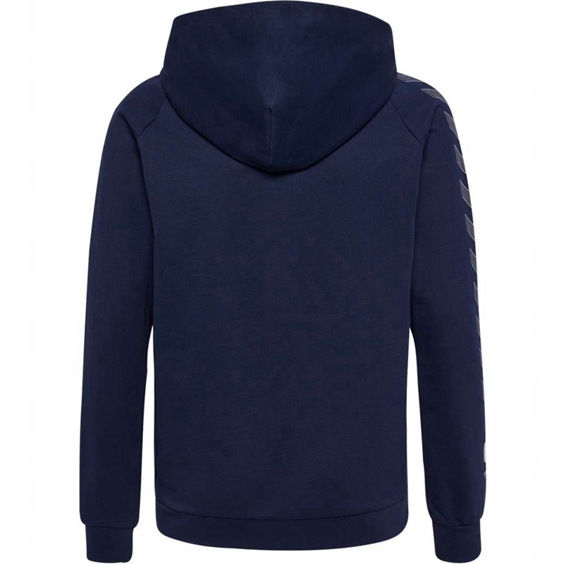Hummel Move Grid Cotton Zip Strumpfhose Kinder Navy | 983153-427