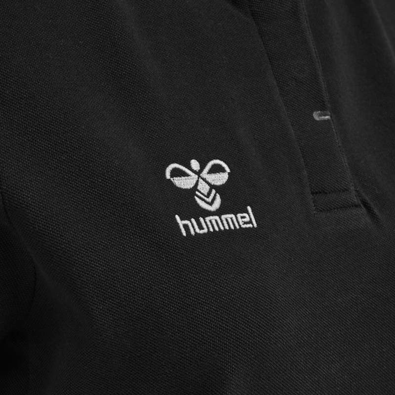 Hummel Move Grid Polo T-shirts Damen Schwarz | 632894-143