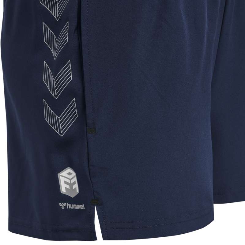 Hummel Move Grid Woven Kurze Hose Damen Navy | 783813-140