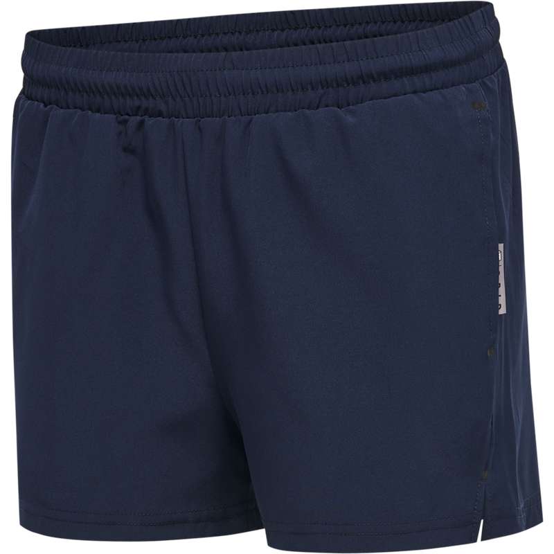 Hummel Move Grid Woven Kurze Hose Damen Navy | 783813-140