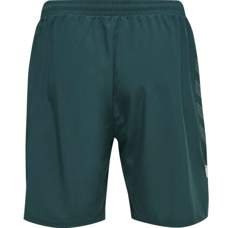 Hummel Move Grid Woven Kurze Hose Herren Grün | 235049-910