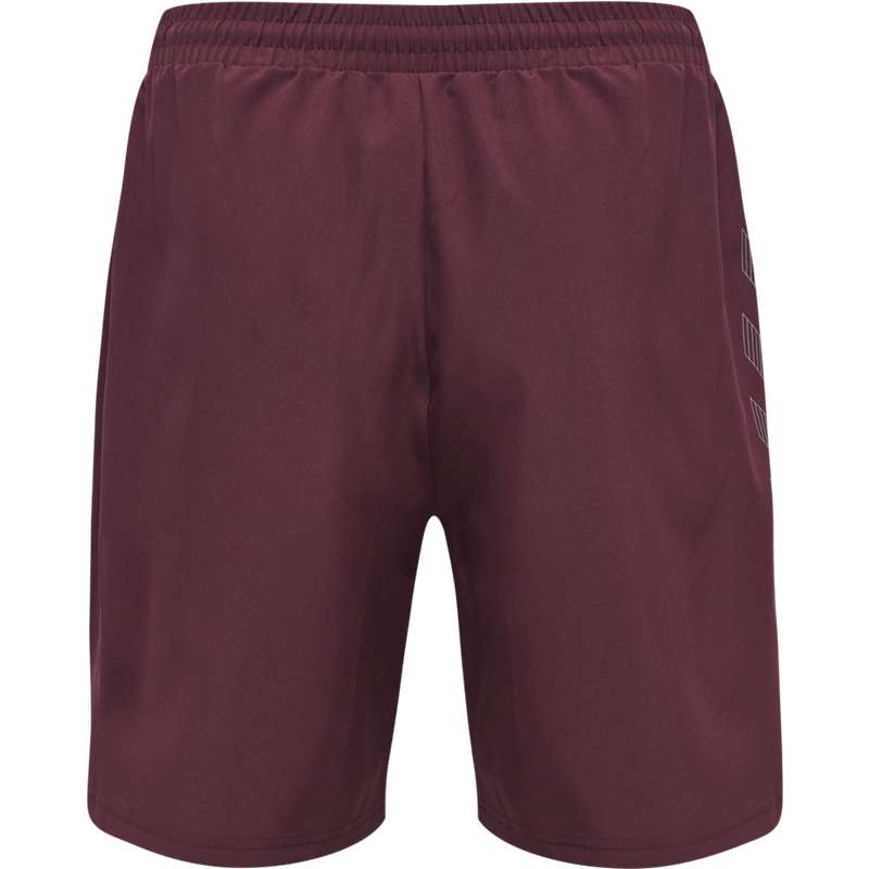 Hummel Move Grid Woven Kurze Hose Herren Bordeaux | 662384-431