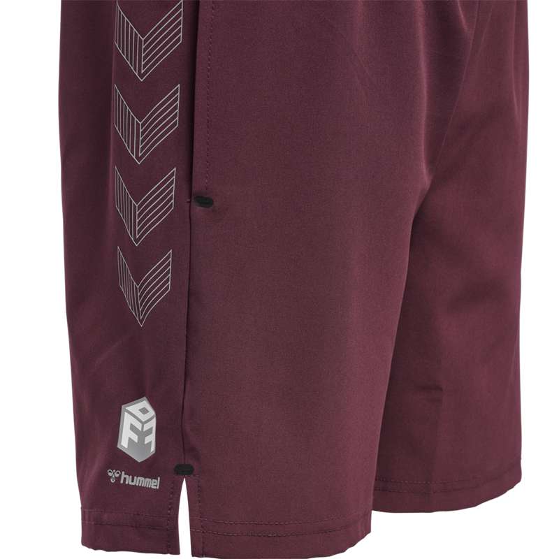 Hummel Move Grid Woven Kurze Hose Kinder Fuchsie | 127862-921