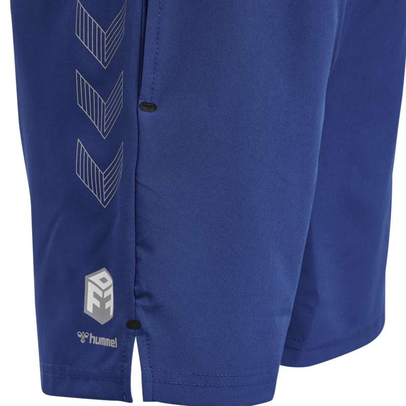 Hummel Move Grid Woven Kurze Hose Kinder Blau | 006853-717