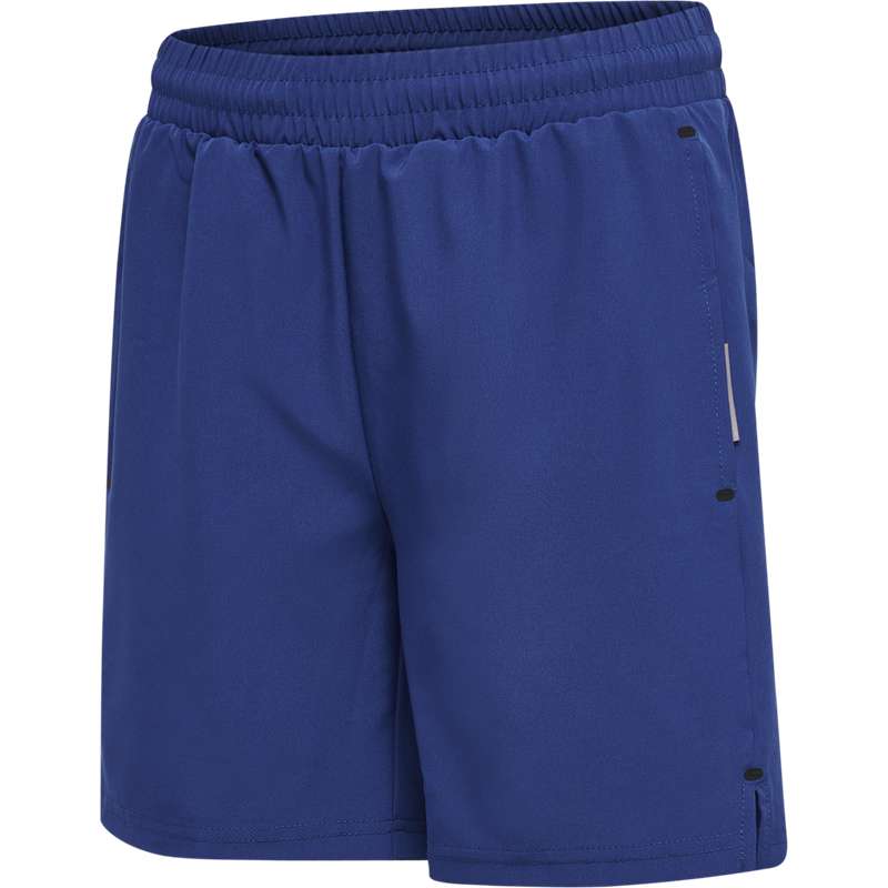 Hummel Move Grid Woven Kurze Hose Kinder Blau | 006853-717