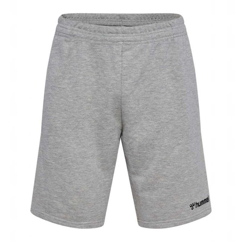 Hummel Mover Cotton Bermuda Hoodie Herren Grau | 539410-533
