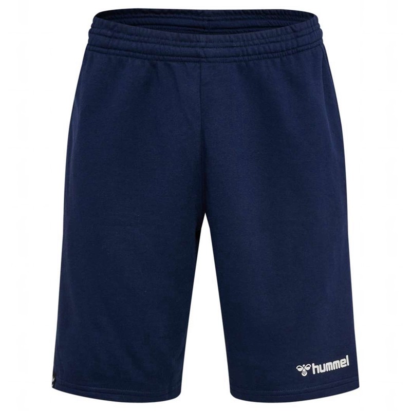 Hummel Mover Cotton Bermuda Kurze Hose Herren Navy | 680906-915
