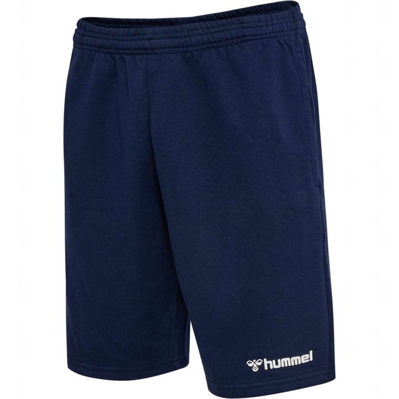 Hummel Mover Cotton Bermuda Kurze Hose Herren Navy | 680906-915
