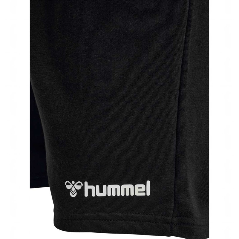 Hummel Mover Cotton Bermuda Kurze Hose Herren Schwarz | 177583-715
