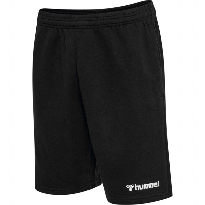 Hummel Mover Cotton Bermuda Kurze Hose Herren Schwarz | 177583-715