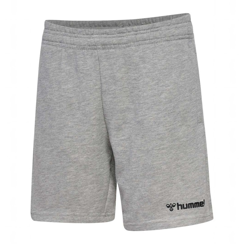 Hummel Mover Cotton Bermuda Kurze Hose Kinder Grau | 111274-421