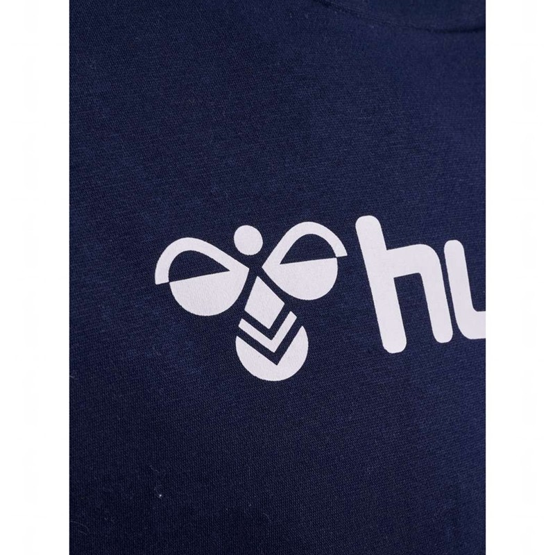 Hummel Mover Cotton Hoodie Herren Navy | 062111-198