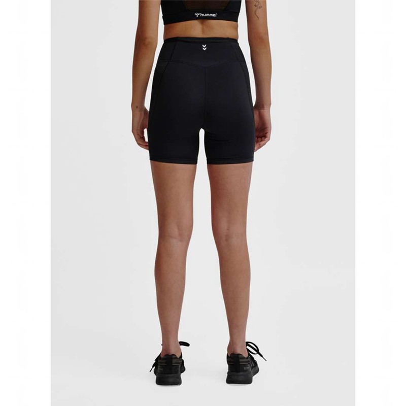 Hummel Mt Active Hw Tight Kurze Hose Damen Schwarz | 813974-044
