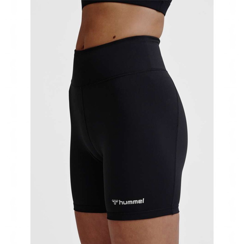 Hummel Mt Active Hw Tight Kurze Hose Damen Schwarz | 813974-044