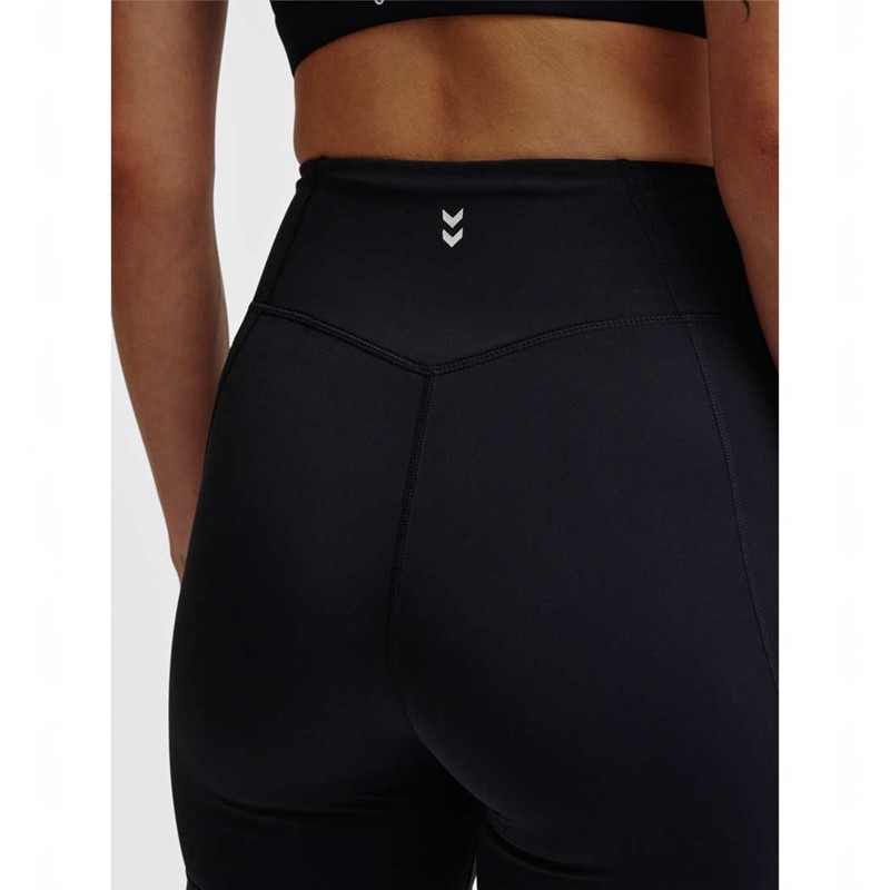 Hummel Mt Active Hw Tight Kurze Hose Damen Schwarz | 813974-044