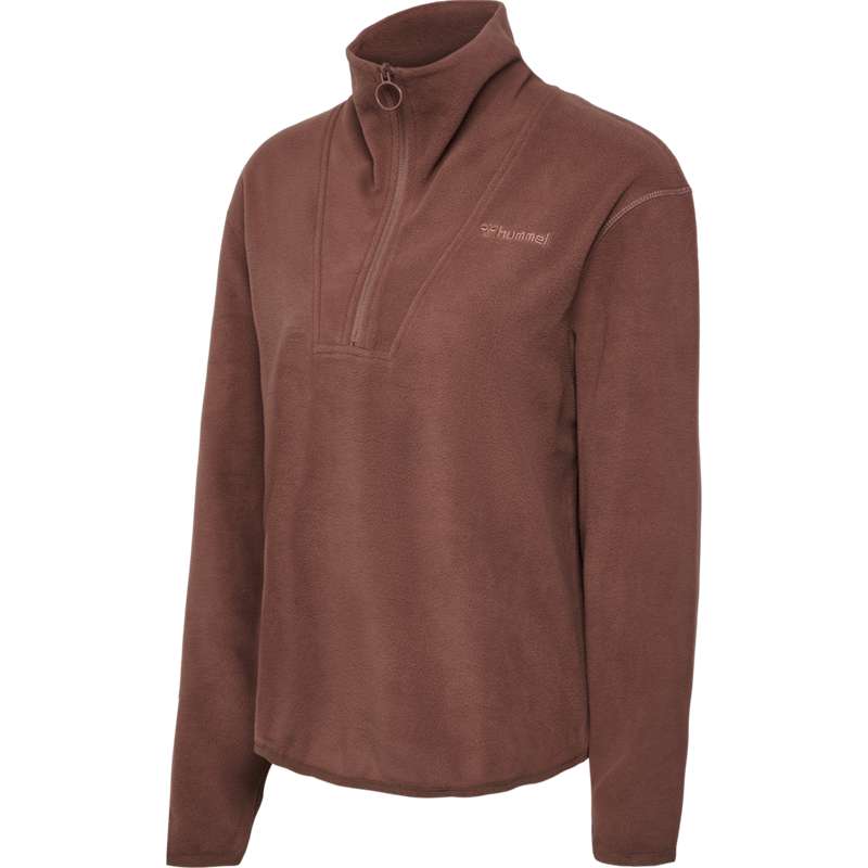 Hummel Mt Connect Loose Half Zip Sweatshirts Damen Braun | 881729-967