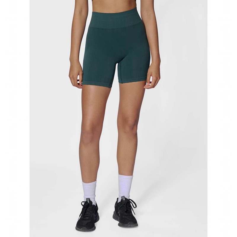 Hummel Mt Define Seaml Scrunch Kurze Hose Damen Grün | 834915-727