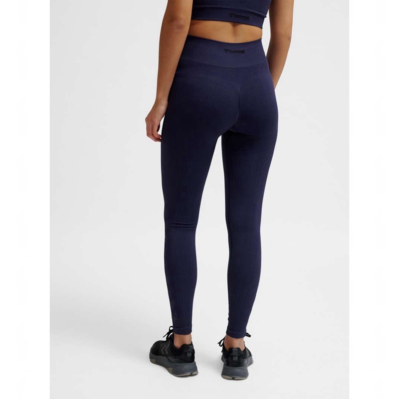 Hummel Mt Define Seaml Scrunch Strumpfhose Damen Navy | 324885-187