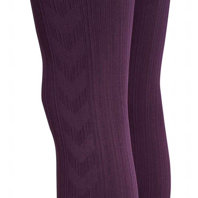 Hummel Mt Define Seaml Scrunch Strumpfhose Damen Lila | 899349-187