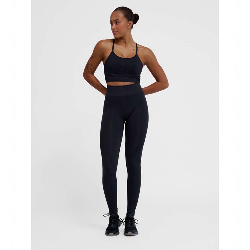 Hummel Mt Define Seaml Scrunch Strumpfhose Damen Schwarz | 816175-290