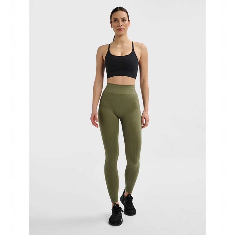 Hummel Mt Define Seaml Scrunch Strumpfhose Damen Grün | 454033-999