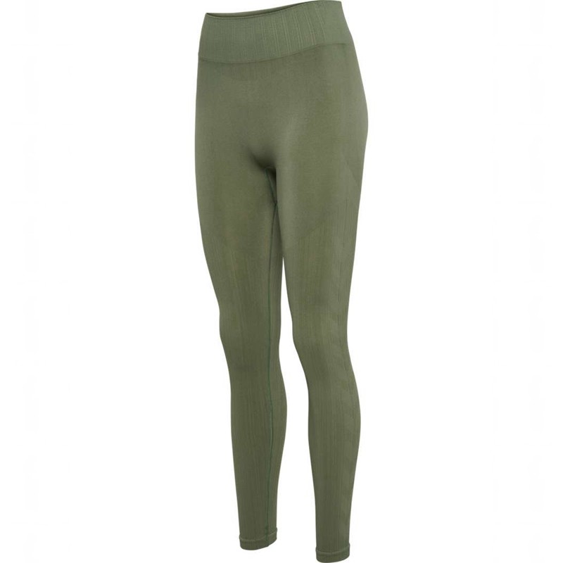 Hummel Mt Define Seaml Scrunch Strumpfhose Damen Grün | 454033-999