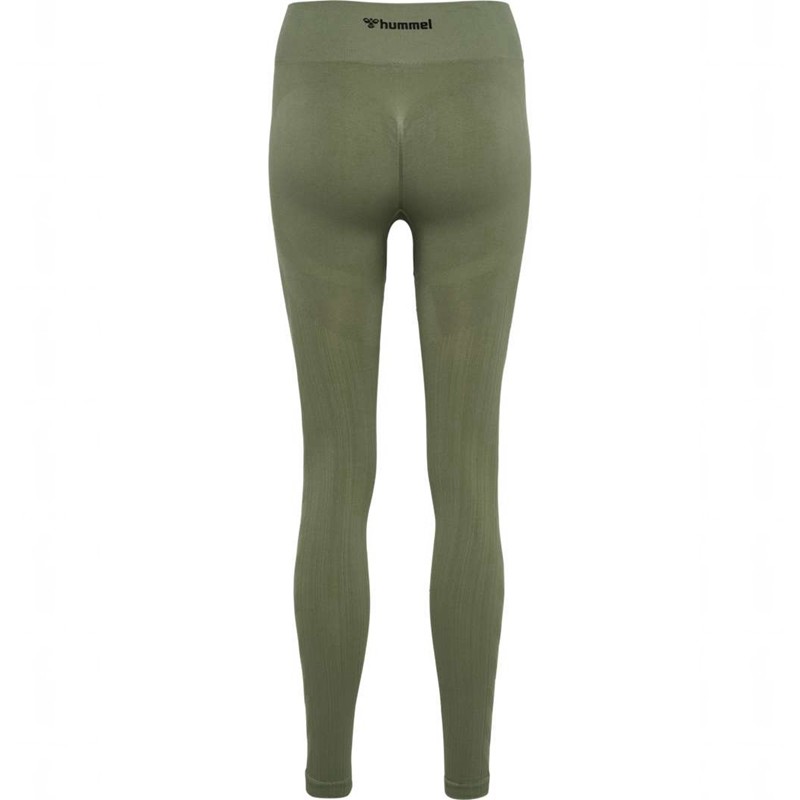 Hummel Mt Define Seaml Scrunch Strumpfhose Damen Grün | 454033-999