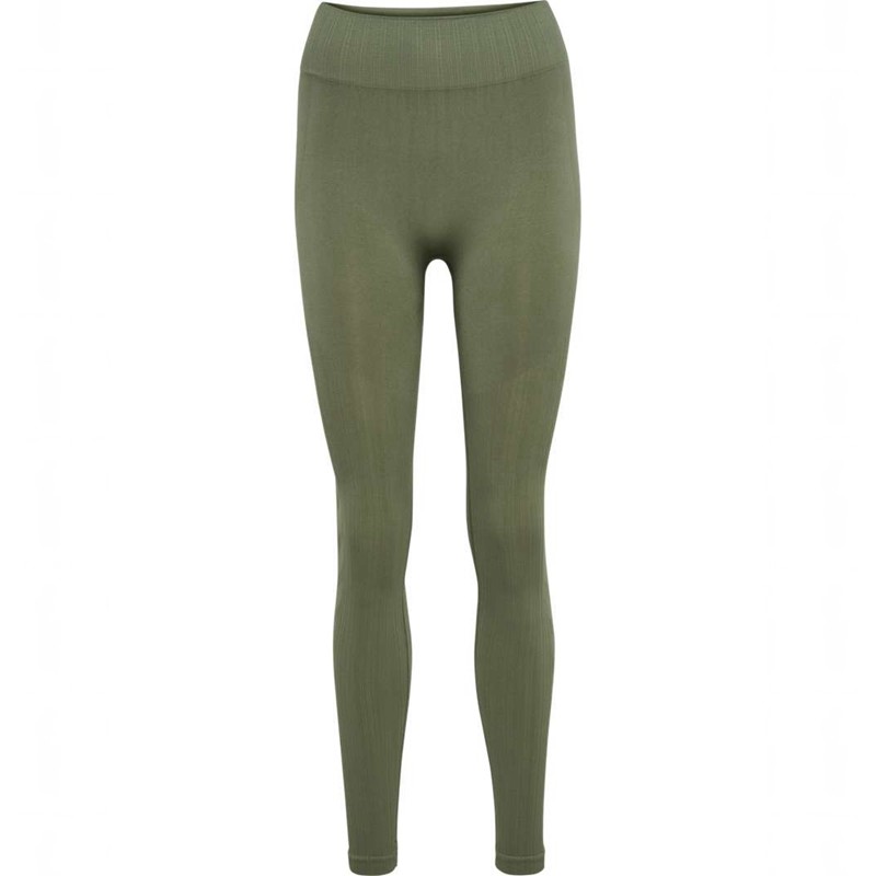 Hummel Mt Define Seaml Scrunch Strumpfhose Damen Grün | 454033-999