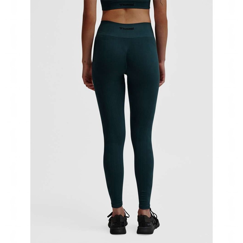 Hummel Mt Define Seaml Scrunch Strumpfhose Damen Grün | 177134-545