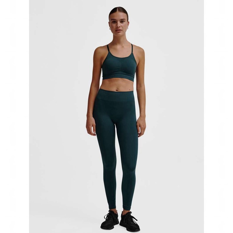 Hummel Mt Define Seaml Scrunch Strumpfhose Damen Grün | 177134-545