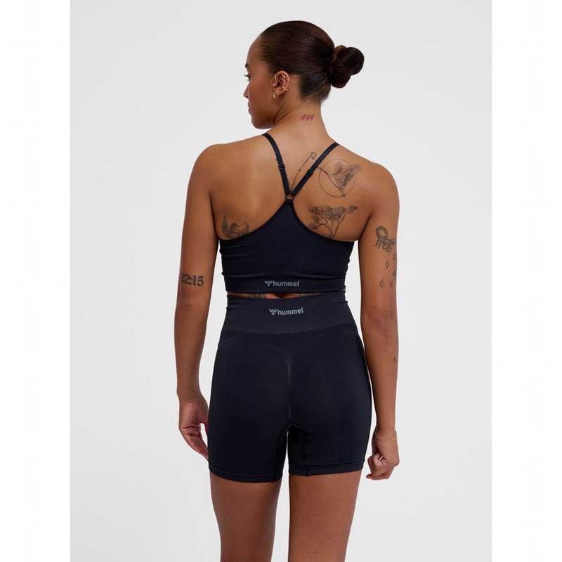 Hummel Mt Define Seamless Padded Sport BH Damen Schwarz | 238091-267